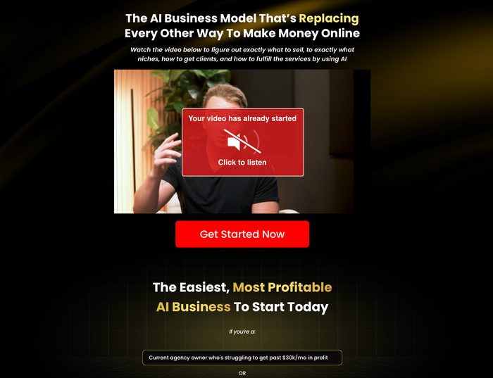 Client Ascension VSL funnel