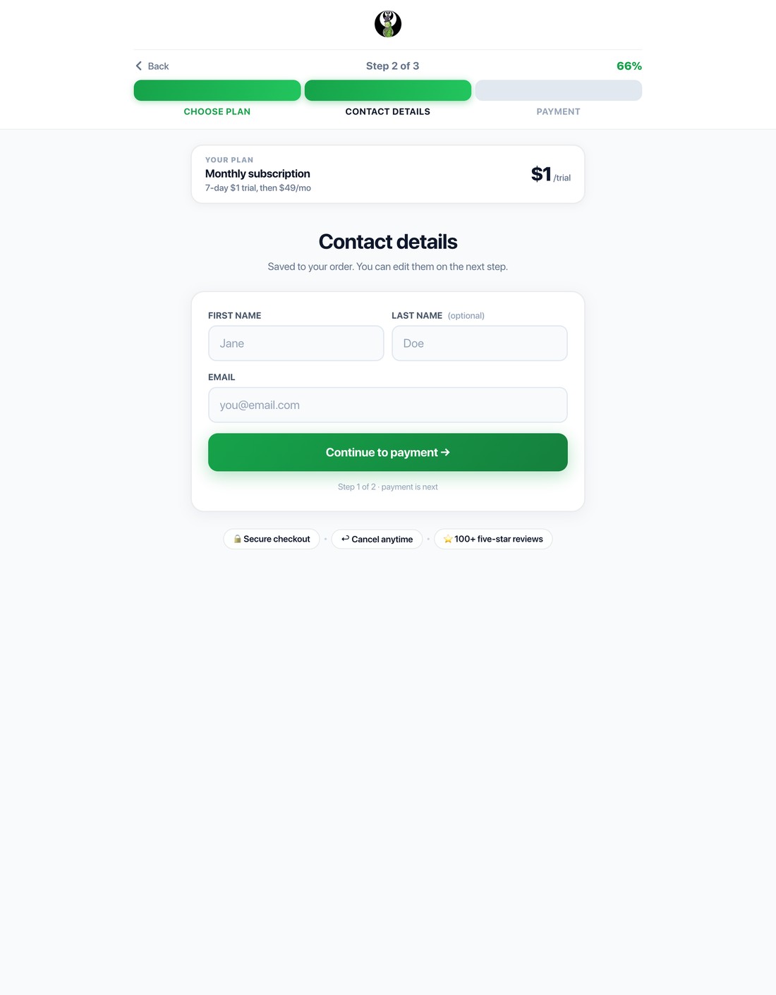 Checkout